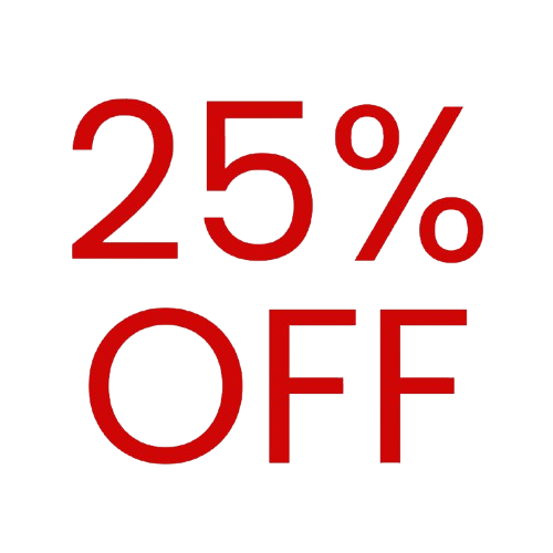 25% OFF