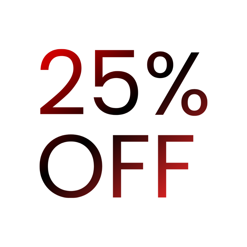 25% OFF