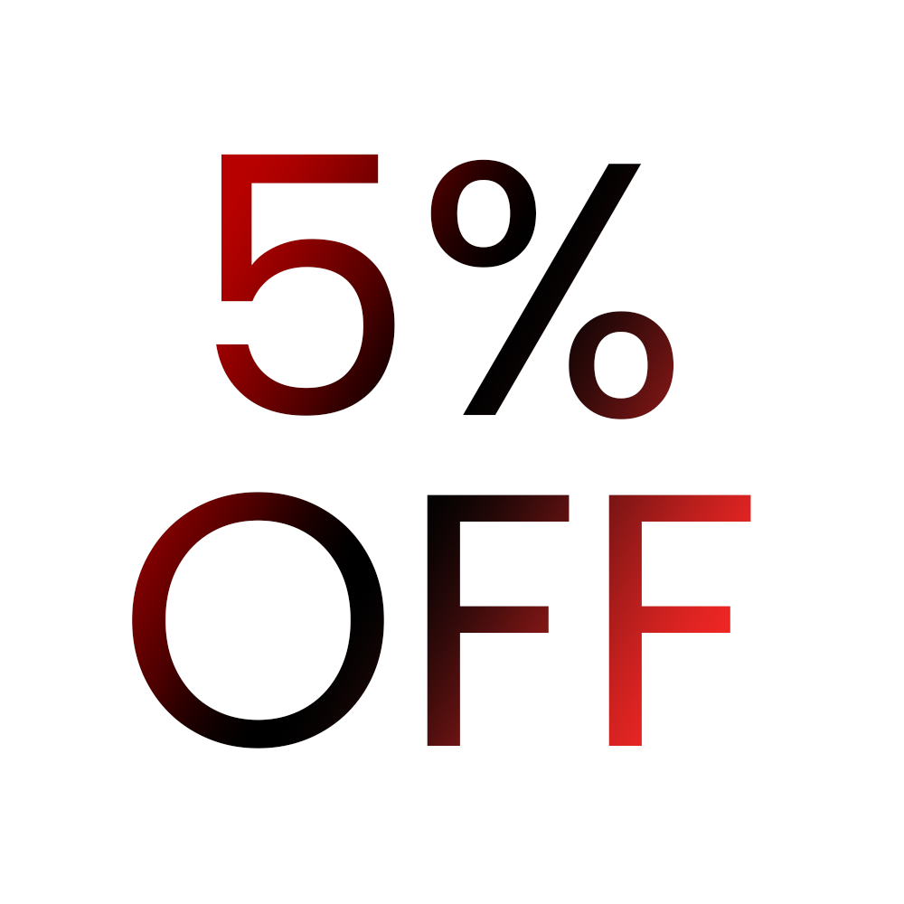 5% OFF
