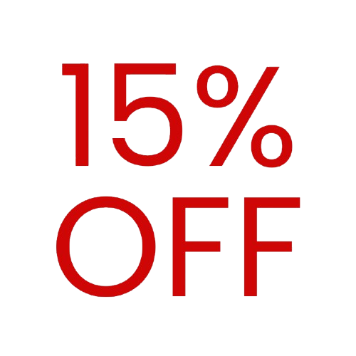 15% OFF