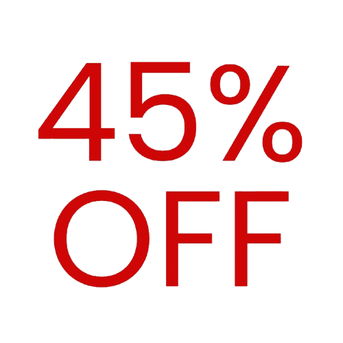 45% OFF