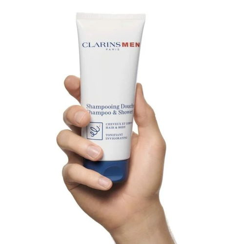 CLARINSMEN SHAMPOO + SHOWER - GENTLE 2-IN-1 SHAMPOO + BODY WASH FOR MEN