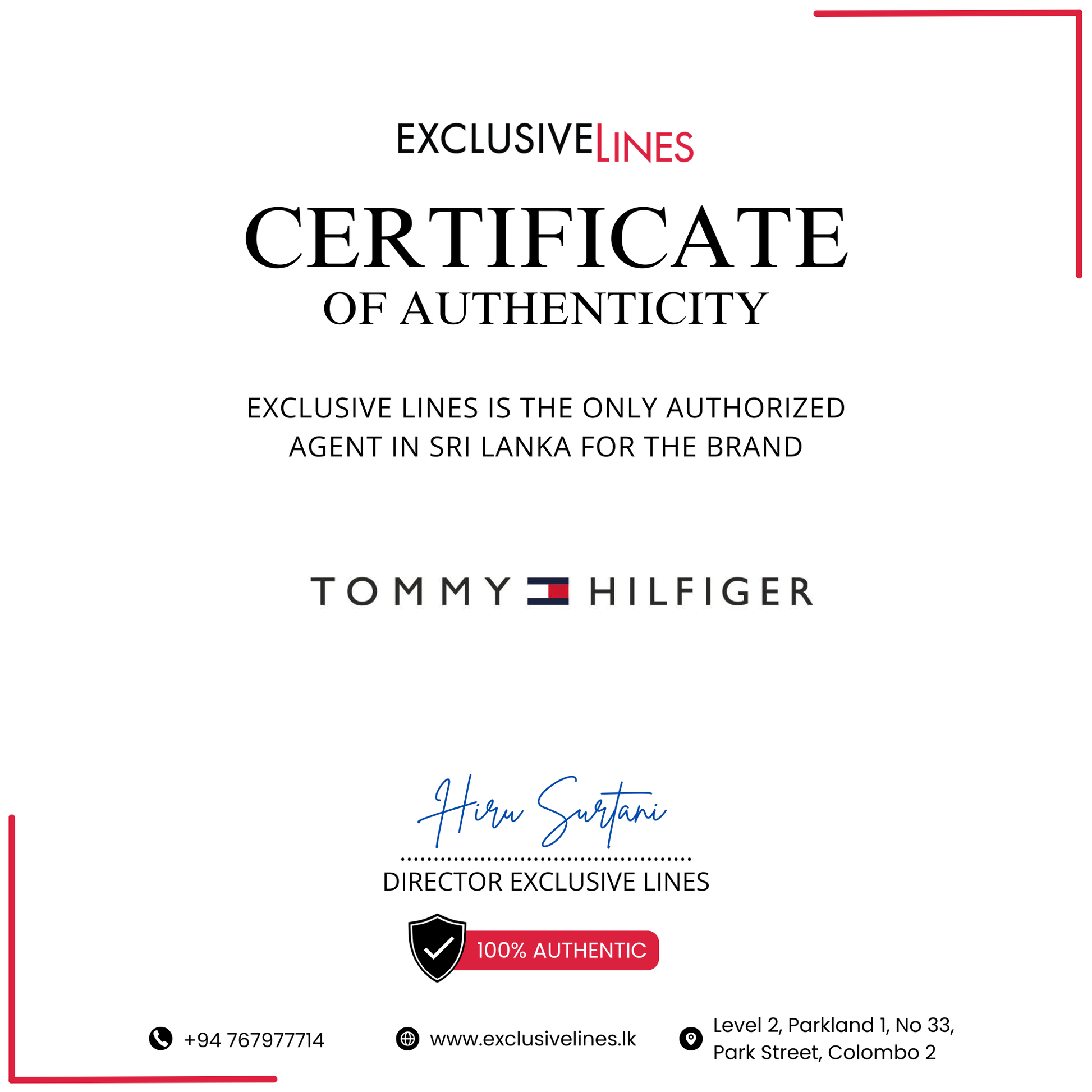 TOMMY HILFIGER EDT