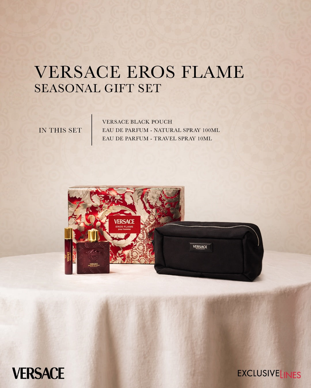 VERSACE EROS FLAME GIFT SET