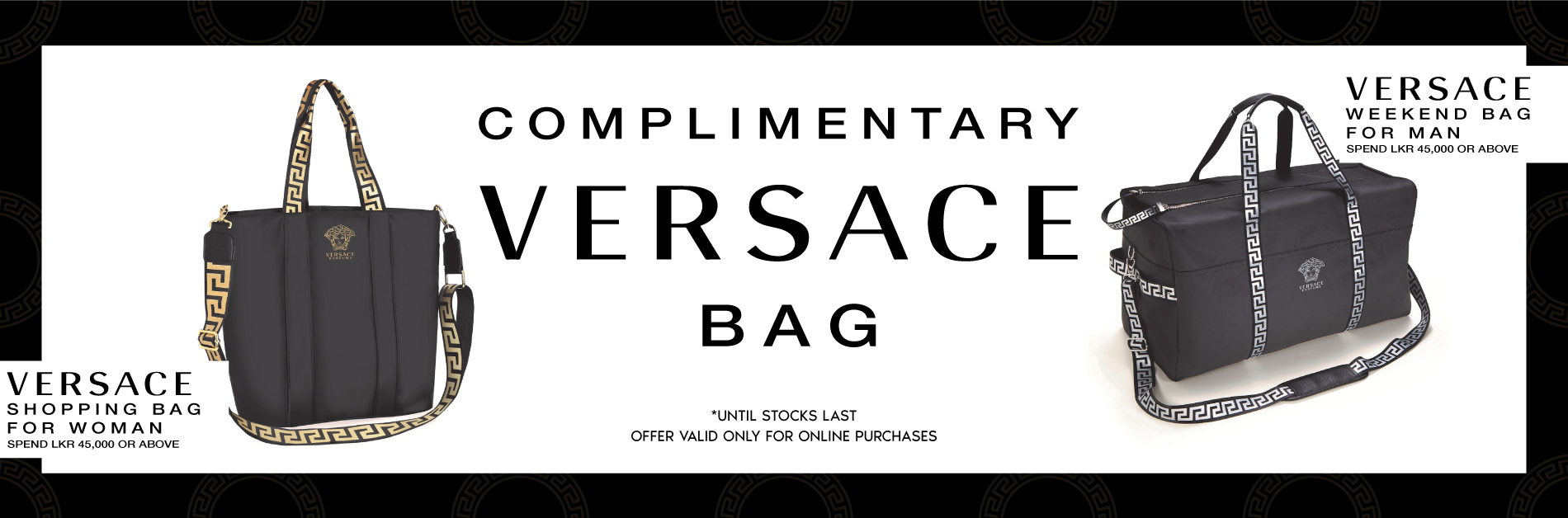 Gwp versace online bag