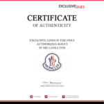 MONCLER CERTIFICATE