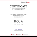 ROJA CERTIFICATE